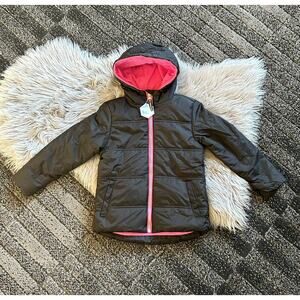 Whales Tail Girls Outerwear Size 6X Water‎ Resistant Coat-NWT